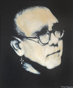 Elton John, Acryl auf Leinwand 60 x 70 cm | © Carlo Büchner