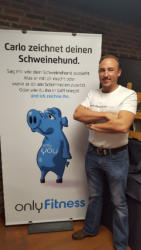 Schweinehund-Livezeichnen | onlyfitness